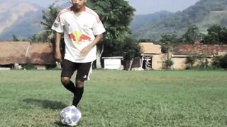 skill bola rainbow flick up tutorial
