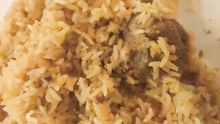 Mutton biriyani  seeraga samba rice #shorts