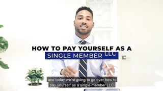 how to pay yourself as an llc