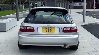 civic back on the road and really coming together! ???? #eg #civic #k20 #rotrex