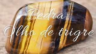 Pedra olho de tigre