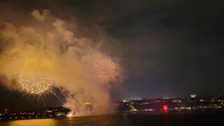 Jeux artificiels :vieux Québec