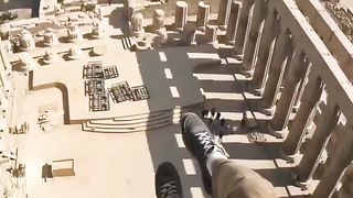 Flying over Egypt
