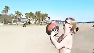 random people enter the basket