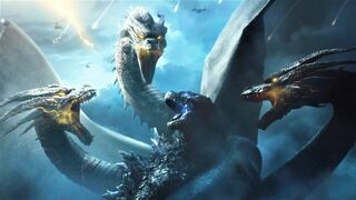 Godzilla King of the Monsters - Godzilla Vs King Ghidorah All Fight Scenes
