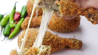 Chicken Cheese Drumsticks ,Crispy Fried Chicken