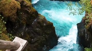 Beautiful scenery with Blue water.