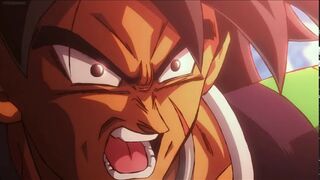 [4K] Vegeta Vs Broly Dragon Ball Super Broly English Dub