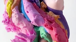 Clay crunch ???? satisfying slime with ASPM