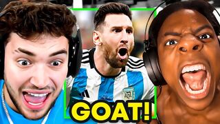 iShowSpeed & Adin Ross React to Messi Scoring in The World Cup.. ????