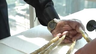 Why he cut his nails after 66 years