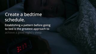 SUGGESTION FOR A RESTFUL NIGHT'S SLEEP.