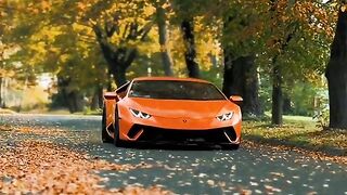 Orange colour Lambogini