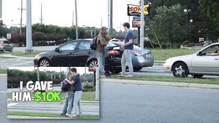 Gave $500,000 To Random People.m