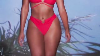 Amber Keaton _ Slow Motion _ Red Bikini _ Links In Description Beautiful female modele shows beautiful body shape