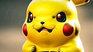 cartoon character from AI