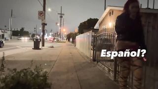 The Streets of LA at Night - Figueroa Street - Los Angeles, California [4K]