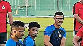 شاهد رونالدو يعود في تدريبات النصر جاهز ????????