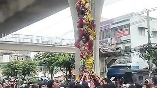 the action is very tense