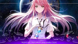 NightCore - Hazy Moon (Alan Walker Style)