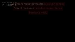 DONGENG SEMUT DAN KECOA YANG BERSAHABAT