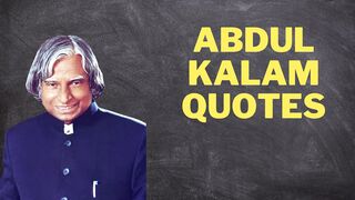 Beautiful Quotes- Abdul Kalaam