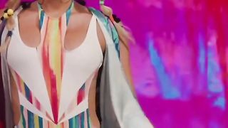 Carmen Carrera _ Miami Swim Week 2023 Beautiful female modele shows beautiful body shape