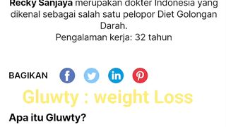 Gluwty weight loss By Ntas76