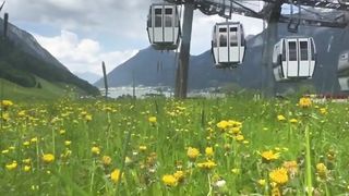 Switzerland cable car ???? beautiful view