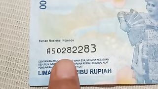 Uang seri cantik.prety number