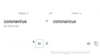 Coronoa virus with a french side