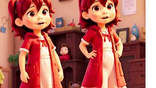 Video for kids | Graphic Adventure | Kids Story | THE ADVENTURE OF LITTELE RUBI HOOD