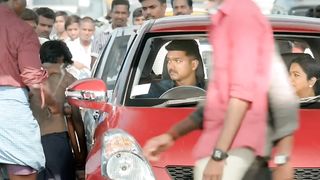 Vijay thalapathy action scene