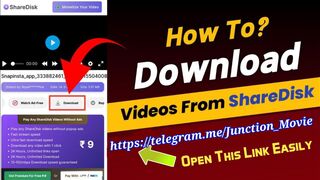 How To Open ShareDisk Link : ShareDisk Link Ko Open Kaise Kare !