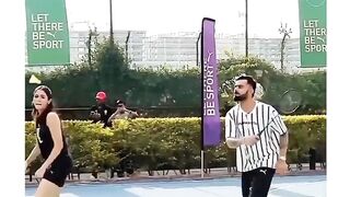 Virat Kohli and Anushka Sharma at PUMA #viratkohli #anushkasharma