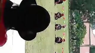 Persembahan silat pelajar smk st Sandakan sabah