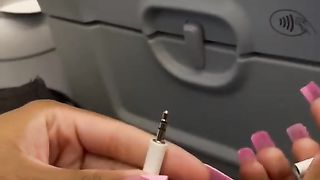 Air fly connects your air pods to the plane tv! BEST GADGETS