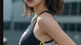 AI ART] Track and field Athlete vol.2 lookbook/AI