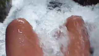 It was so , jumped into sewers to cool off