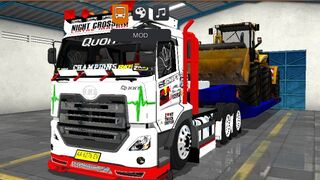 Bawa bulldozer sambil oleng