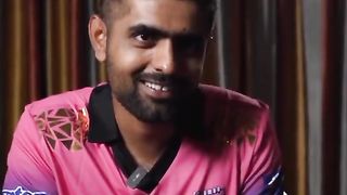 Babar Azam In Rapid fire????
