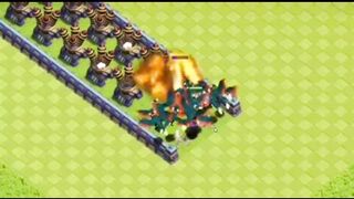 Watch Max Air Defense Formation Vs Max Air Troops in Clash of Clans #coc #clashofclans #viralvideo