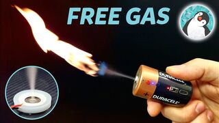 DIY Gadget_ Turn Petrol into Free Gas with Battery _ Ultrasonic humidifier(720P_60FPS).