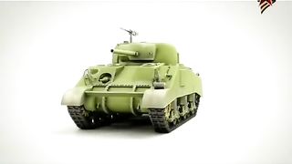 СРЕДЕН ТАНК М4 ШЕРМАН