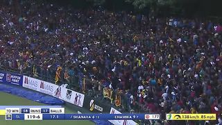 Sri Lanka chase 57 runs on 17 balls against Australia