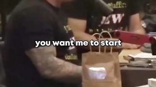 Joe Rogan Doing Push UP's!