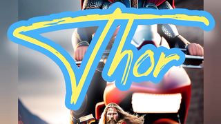 Superhero On Motorbike S2