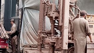 How to drilling for water.... satisfying work..https://youtube.com/@pakistanisairsapatee