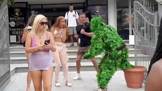 Bushman prank ???? u have to see reaction people best video craziest moments
