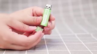 USB Rechargeable AA size batteries